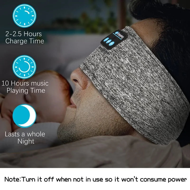 Bandeau Audio Bluetooth Sans Fil Stéréo