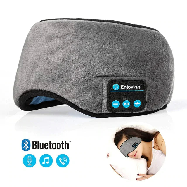 Masque de Sommeil Bluetooth avec Écouteurs Stéréo